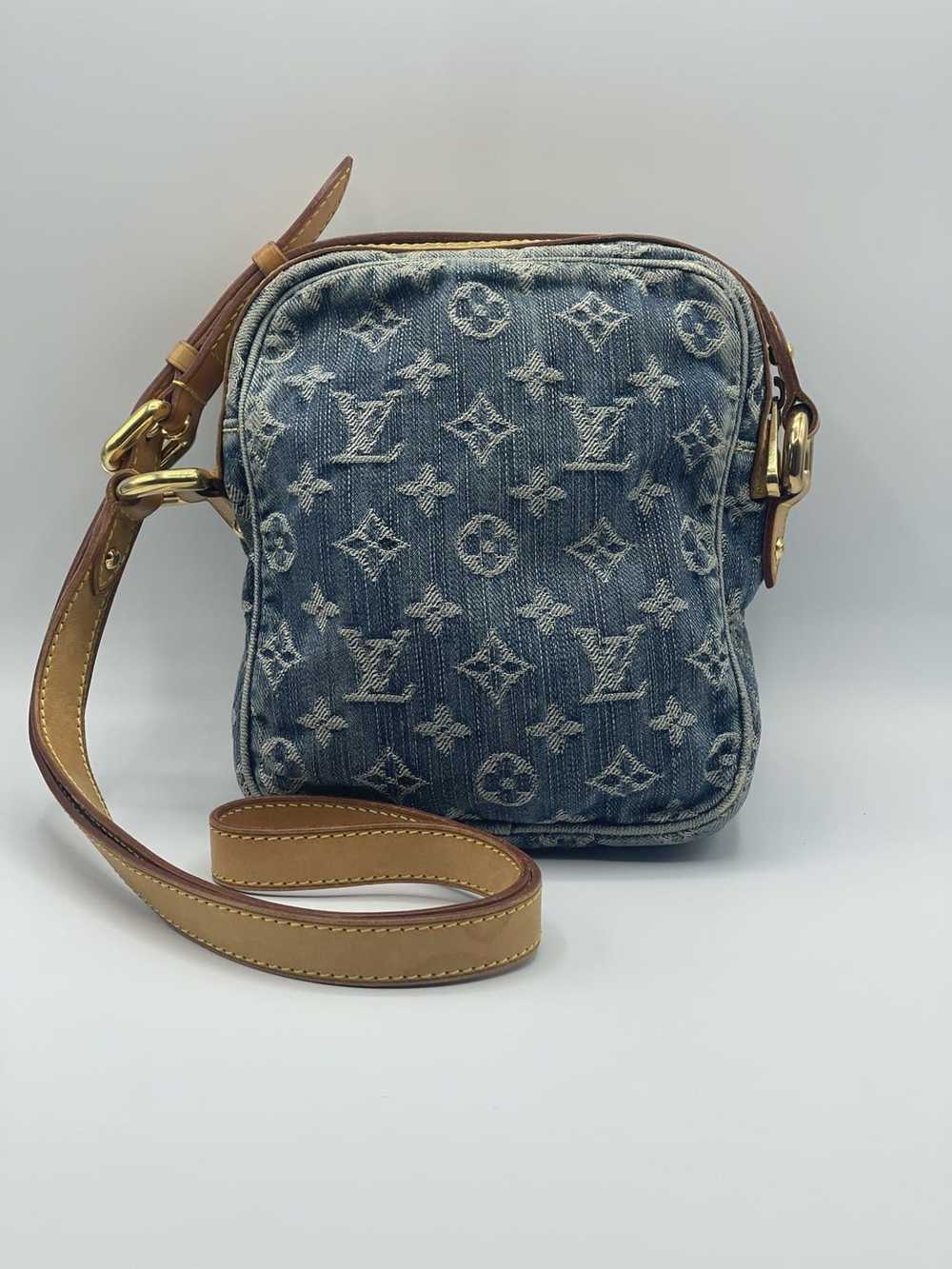 Louis Vuitton Louis Vuitton Denim Camera Cross Bo… - image 2