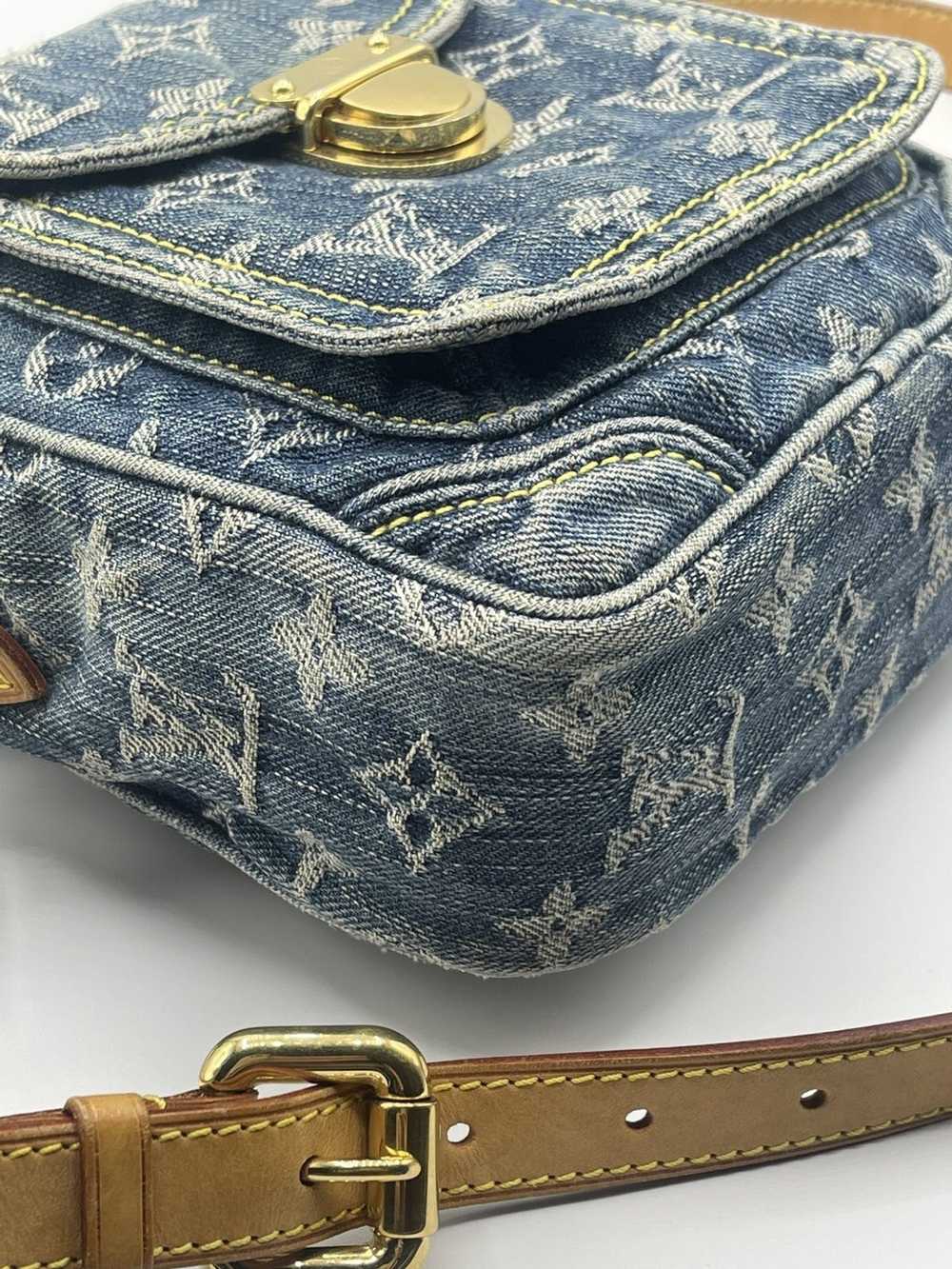 Louis Vuitton Louis Vuitton Denim Camera Cross Bo… - image 7