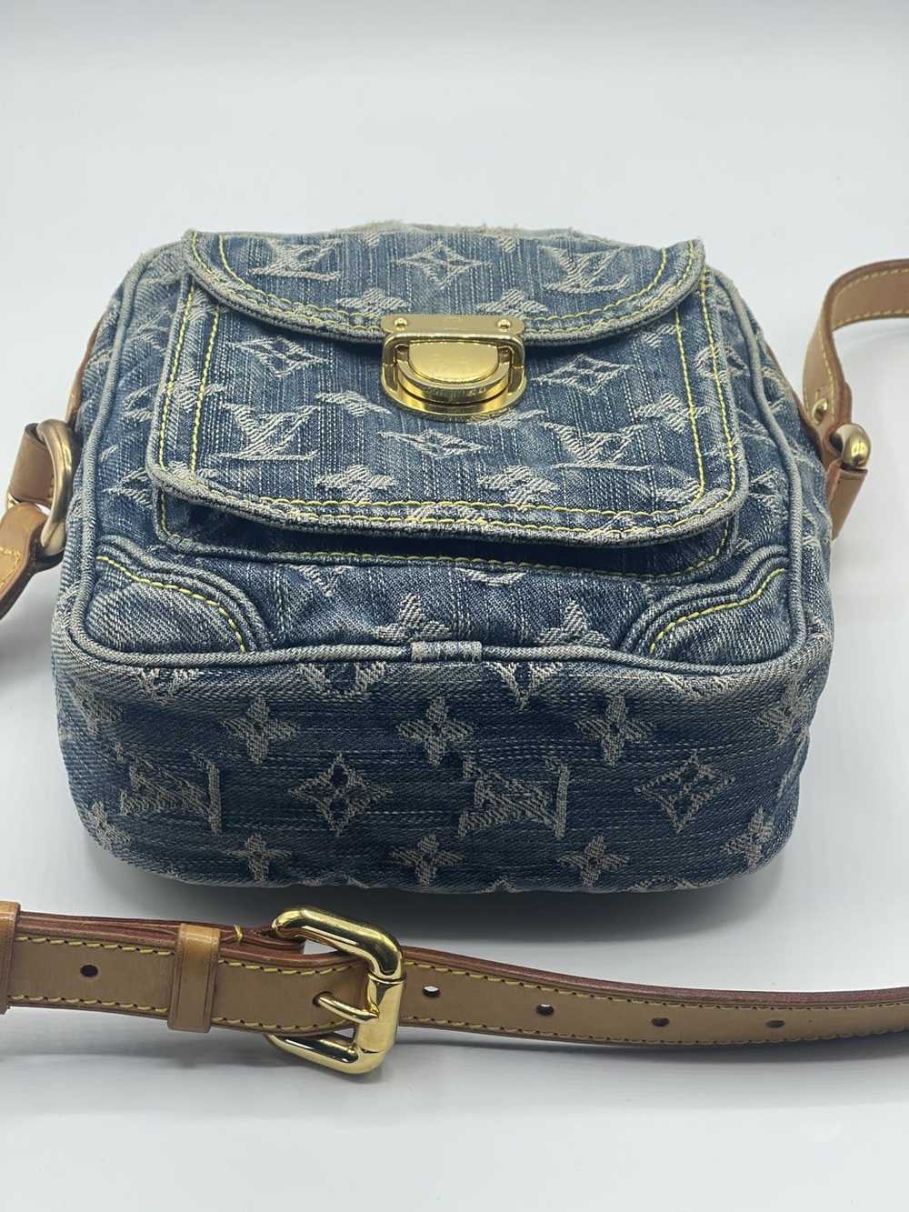 Louis Vuitton Louis Vuitton Denim Camera Cross Bo… - image 8