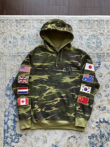 Hypland Hypland Flags Camo Hoodie