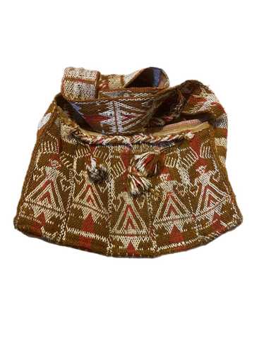 Streetwear Handmade ethnic knitted bag - image 1