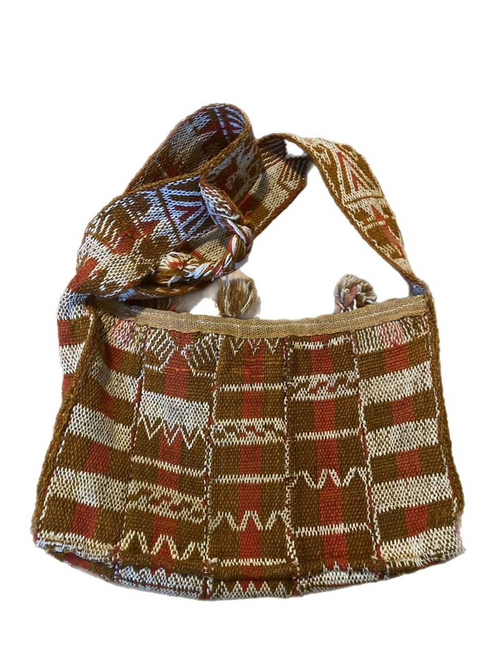 Streetwear Handmade ethnic knitted bag - image 2