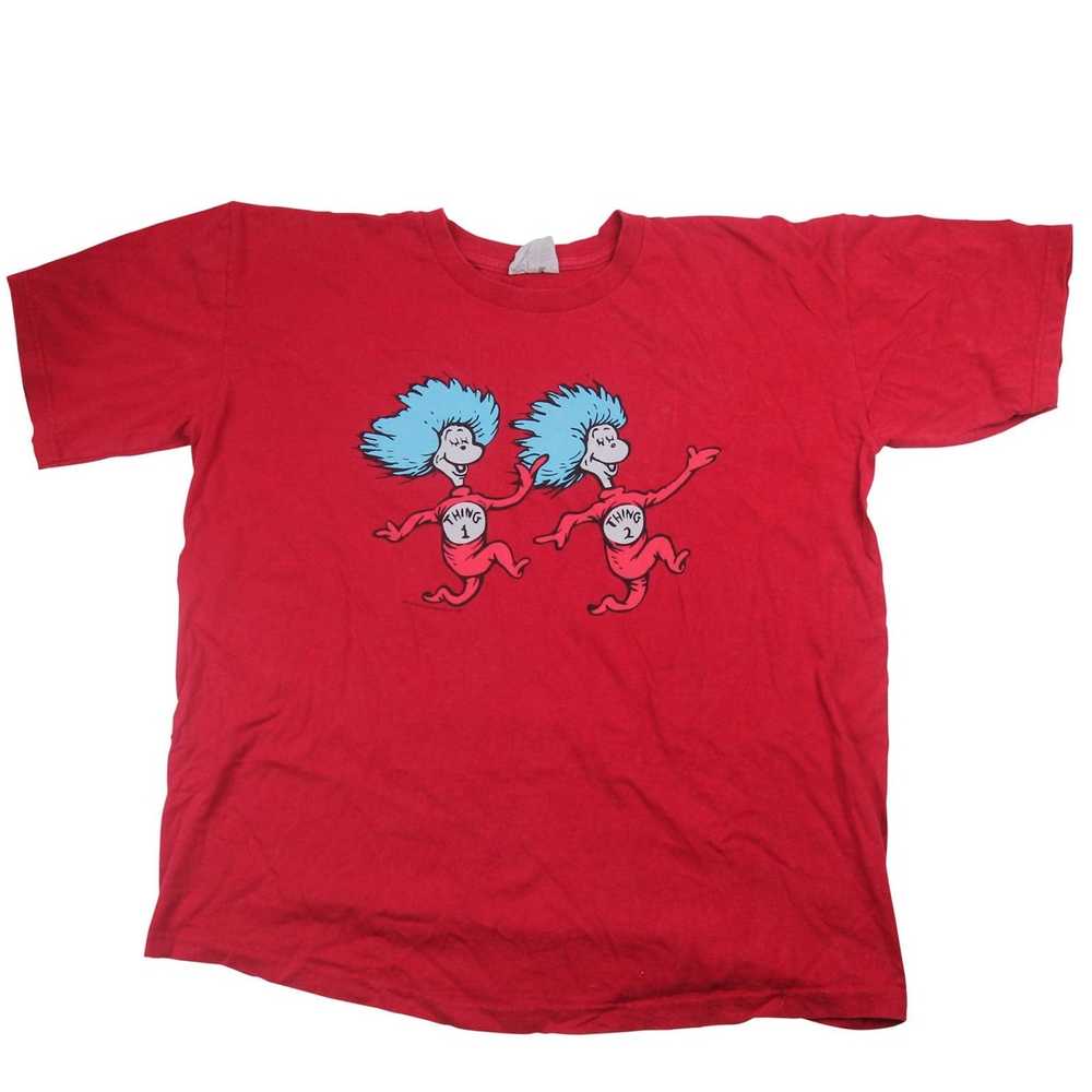 Vintage Vintage Dr.Seuss Thing One Thing Two graphic … - Gem
