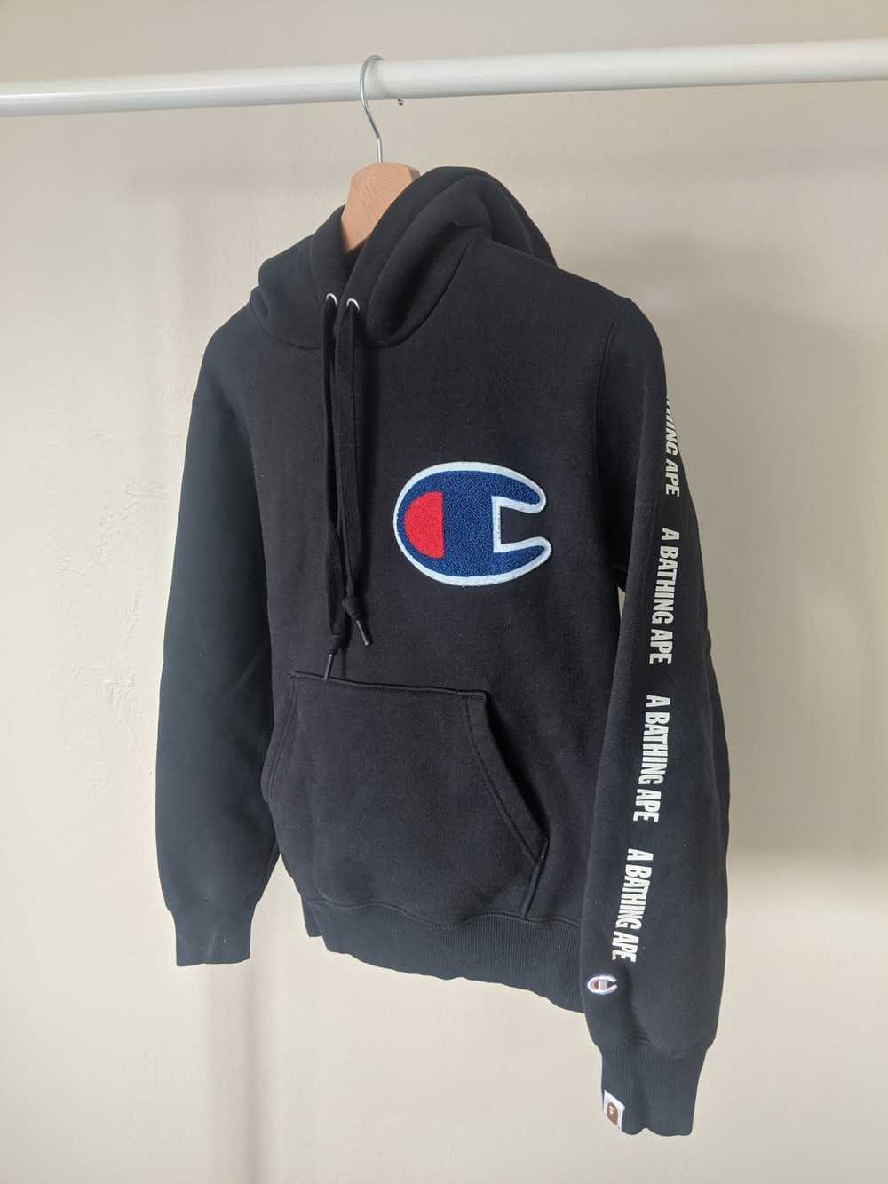 Bape × Champion Bape x Champion hoodie FW17 - image 1