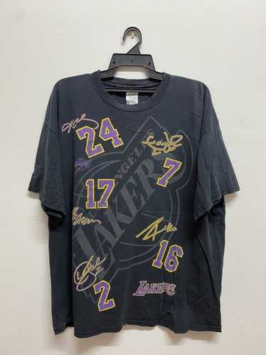 NBA × Vintage Vintage 90’s Distressed LA Lakers Si