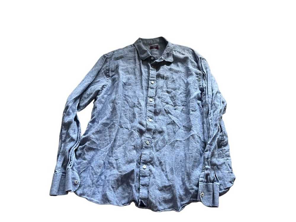 UNTUCKit Untuckit Collared Shirt Mens XXXL D10 - image 2