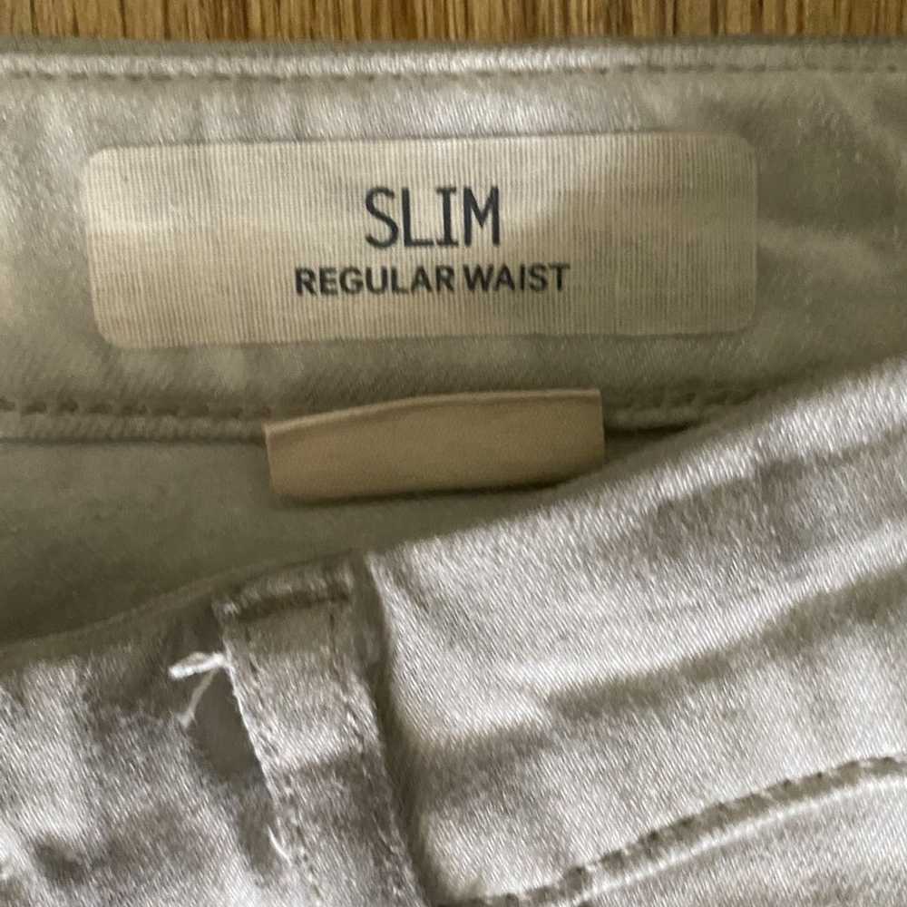 H&M Grey and black H&M slim jeans - image 2
