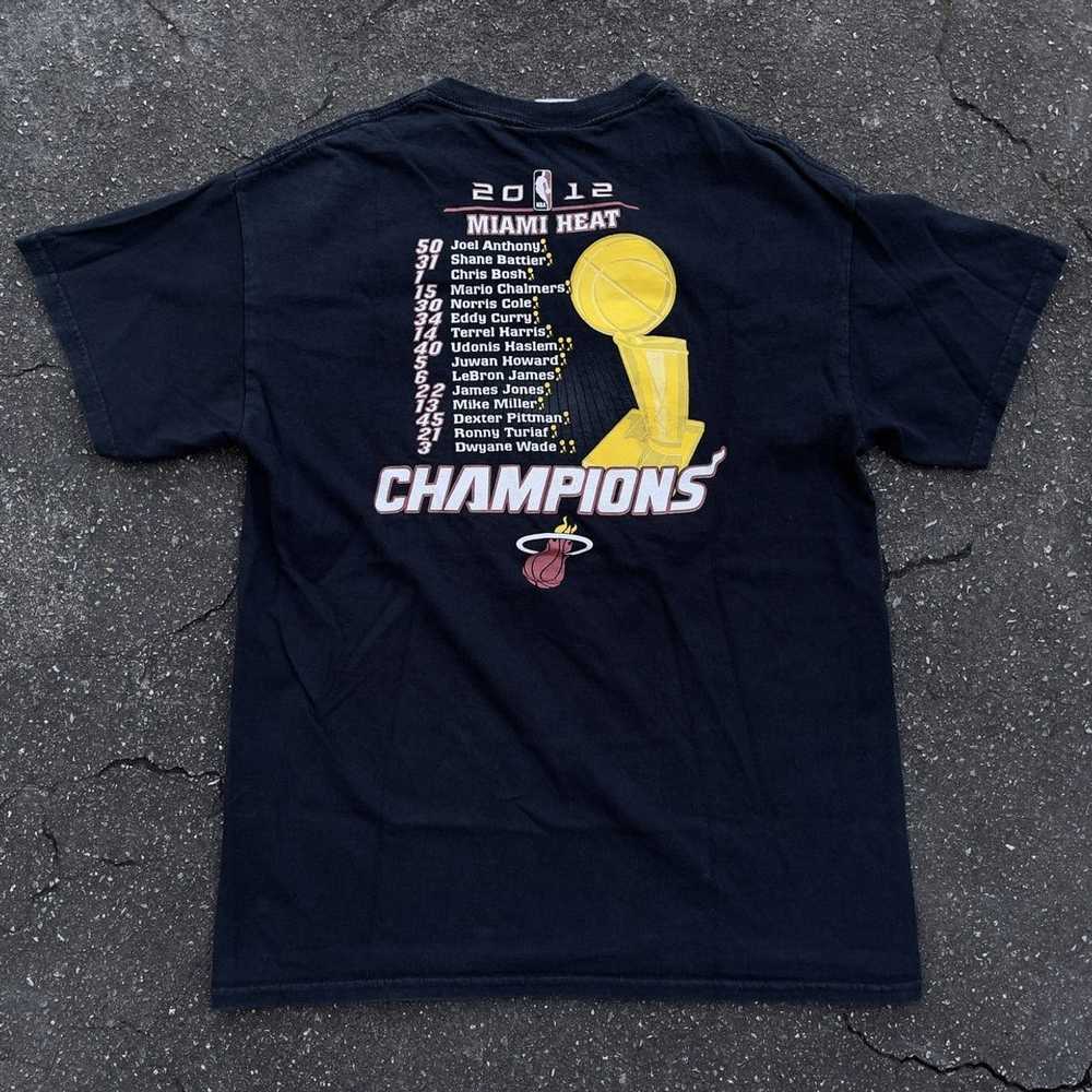 NBA × Streetwear × Vintage 2012 NBA Champions Mia… - image 5