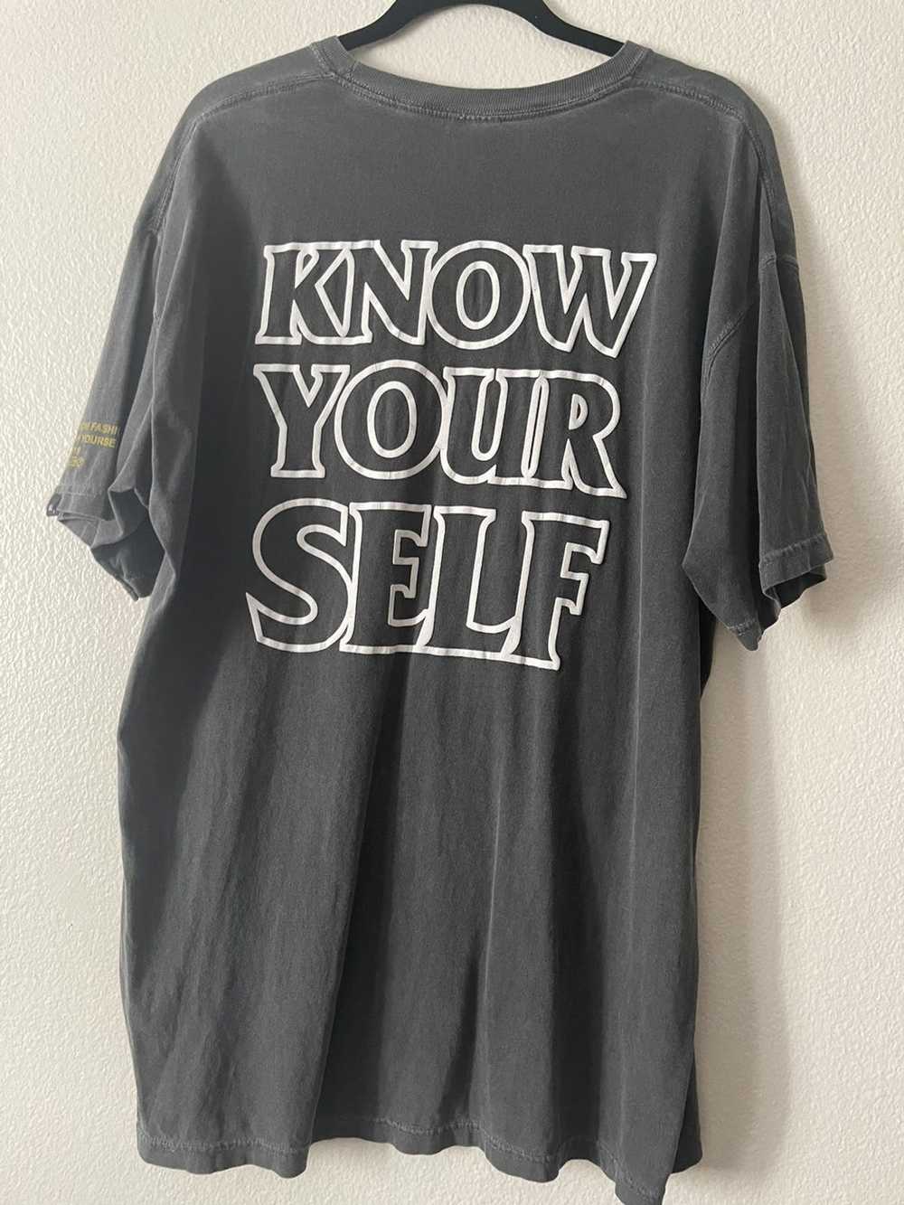 Vintage Know yourself shirt - image 2