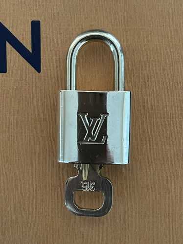 Louis Vuitton, Accessories, Authentic Louis Vuitton Lv Set Padlock Key  Bag Charm Cadena Gold Plated
