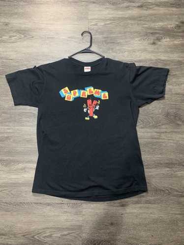 Supreme dynamite shop tee black