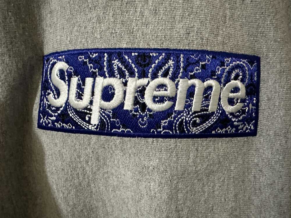 Supreme Supreme Bandana Box Logo Hooded Sweatshirt - image 4