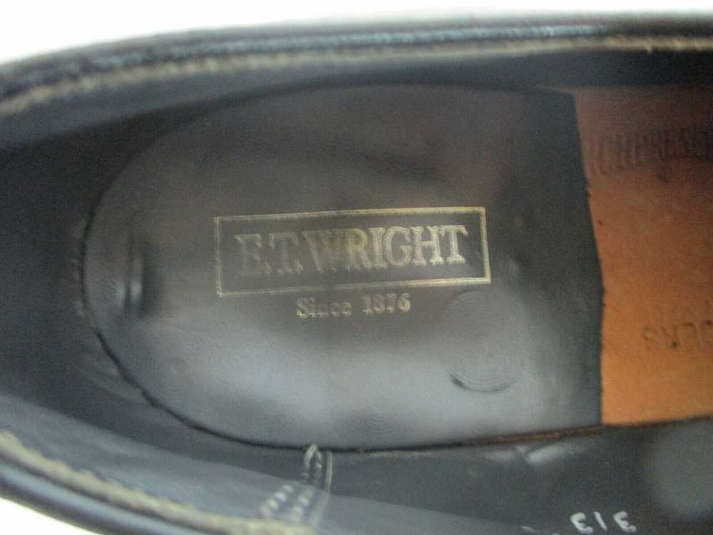 E.T Wright E.T. Wright Black Leather Oxford Dress… - image 11