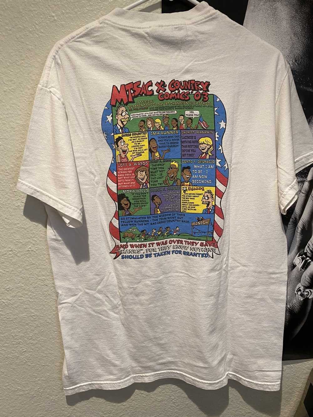 Vintage Vintage ‘03 Mt Sac x Country Comics Tshirt - image 2