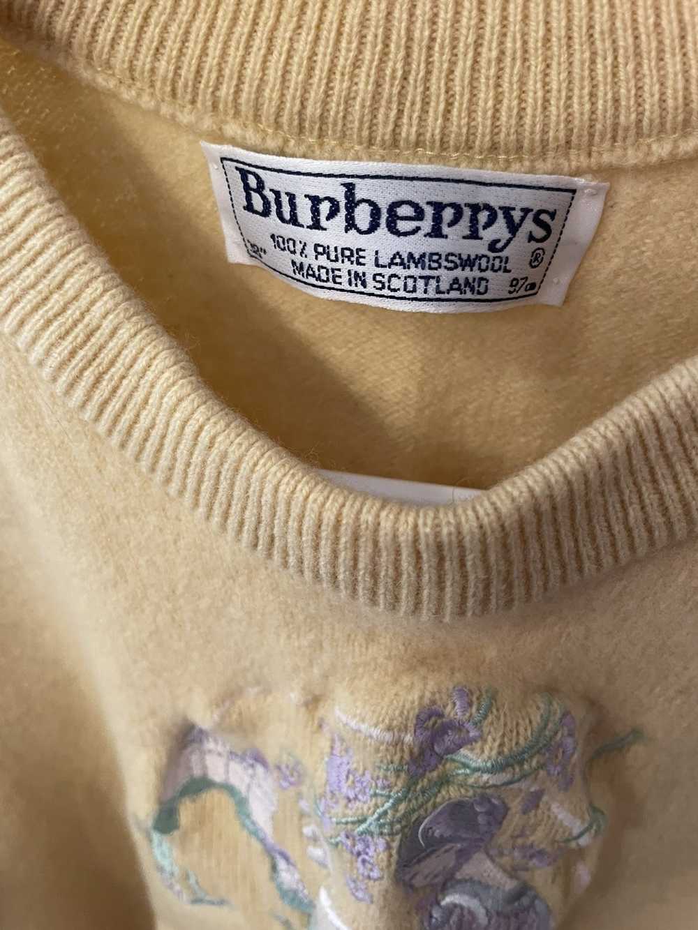 Burberry × Japanese Brand × Vintage Burberry yell… - image 3