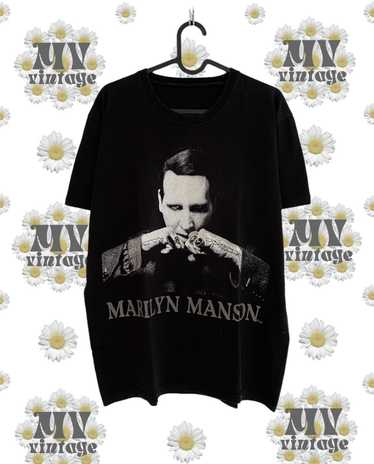 Band Tees × Rock Tees × Vintage Marilyn Manson 00… - image 1