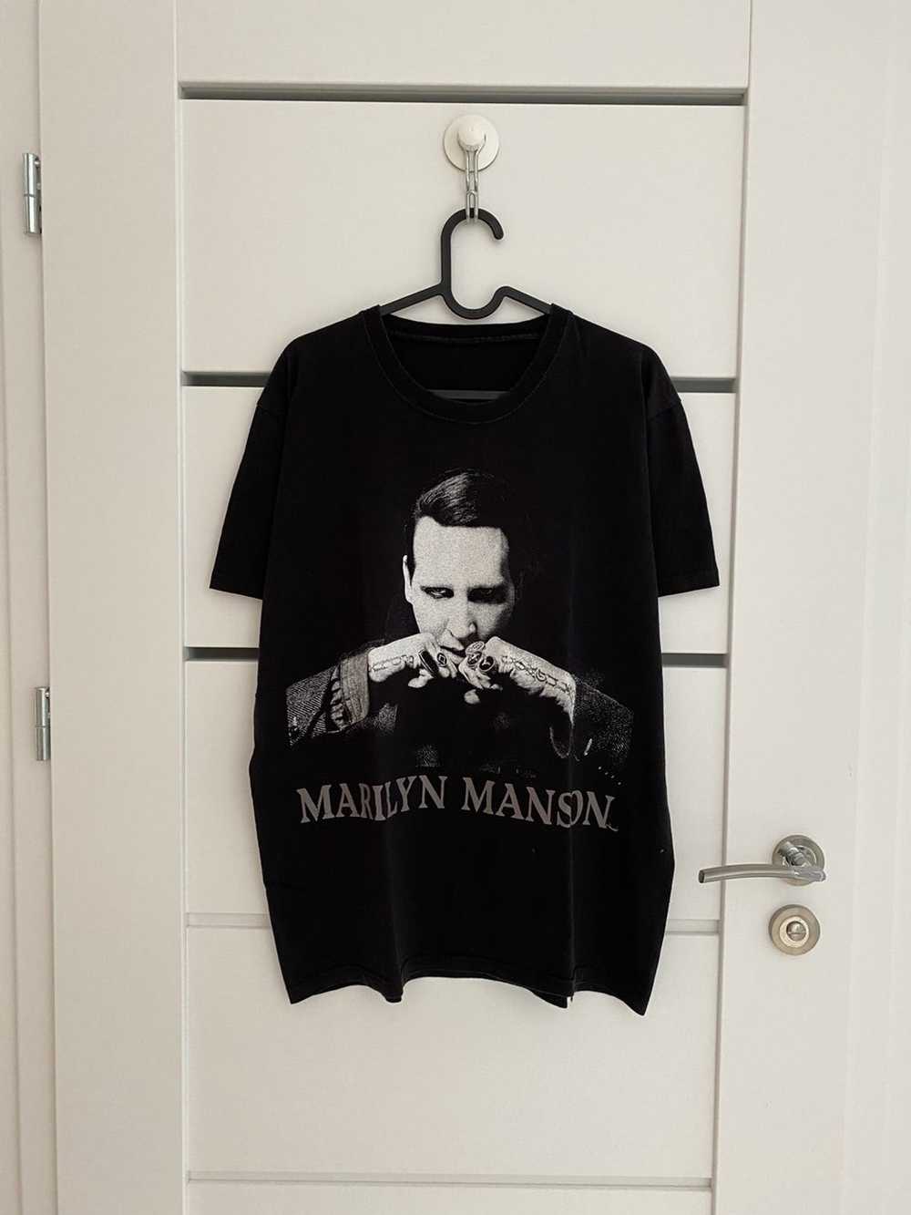 Band Tees × Rock Tees × Vintage Marilyn Manson 00… - image 2