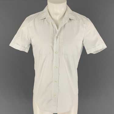 Maison Margiela White Cotton Short Sleeve Shirt - image 1