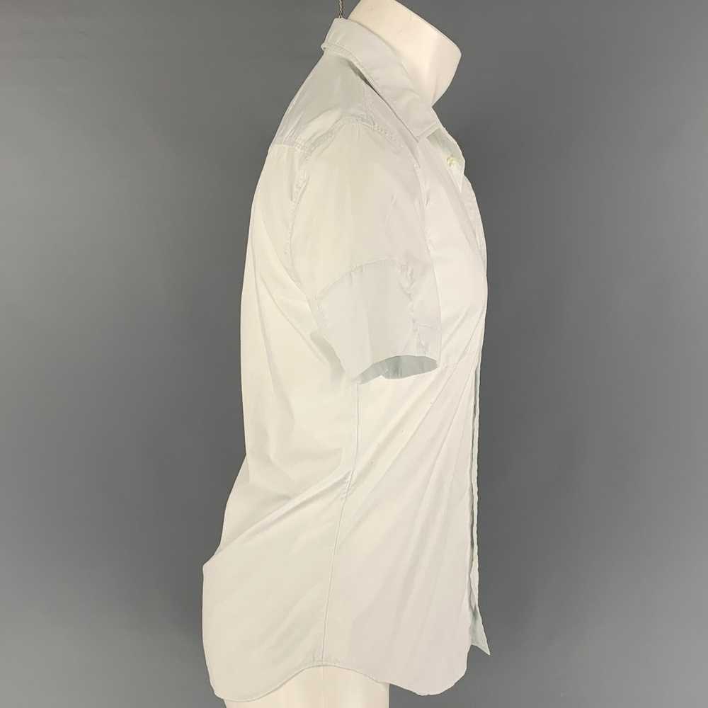 Maison Margiela White Cotton Short Sleeve Shirt - image 2