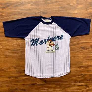 MAJESTIC  JAY BUHNER Seattle Mariners 1992 Cooperstown Baseball Jersey