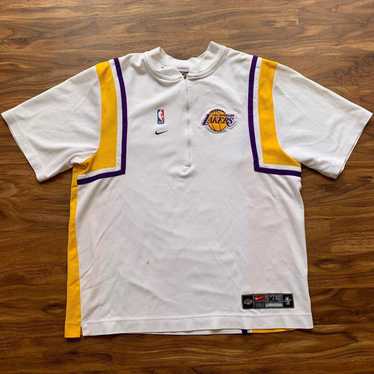 NIKE LOS ANGELES LAKERS WARM UP SHOOTING SHIRT - Depop