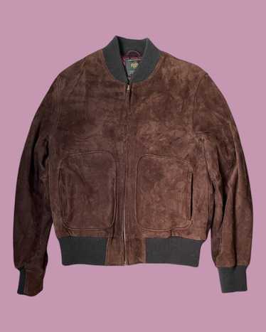 Golden Bear Suede Leather Jacket x Golden Bear