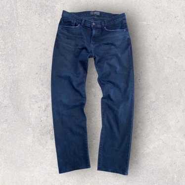 J brand selvedge blue denim jeans Tyler taper slim fit 36 