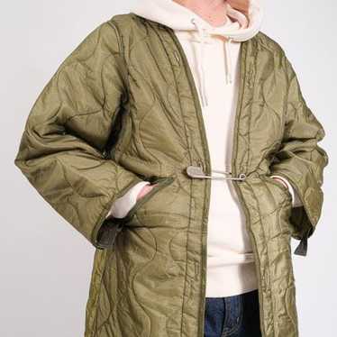 Military × Vintage Vintage Quilted lining inner m… - image 1