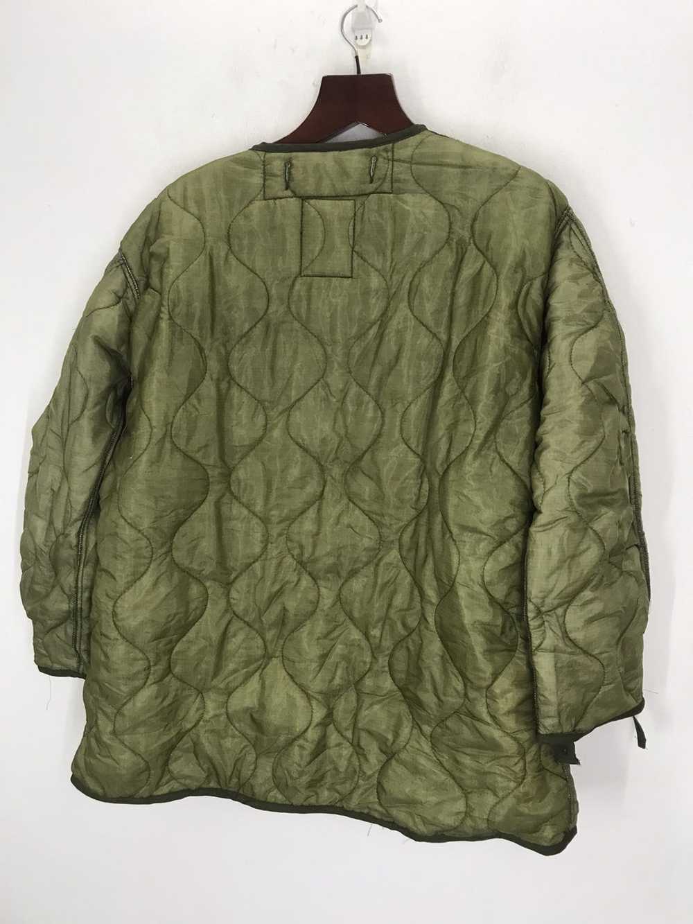 Military × Vintage Vintage Quilted lining inner m… - image 7