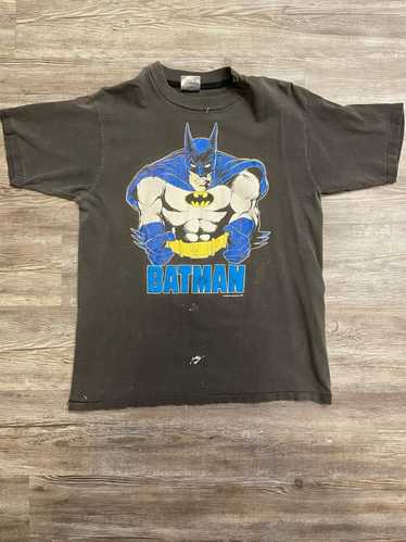 Batman × Vintage Vintage Batman T-shirt Single Sti