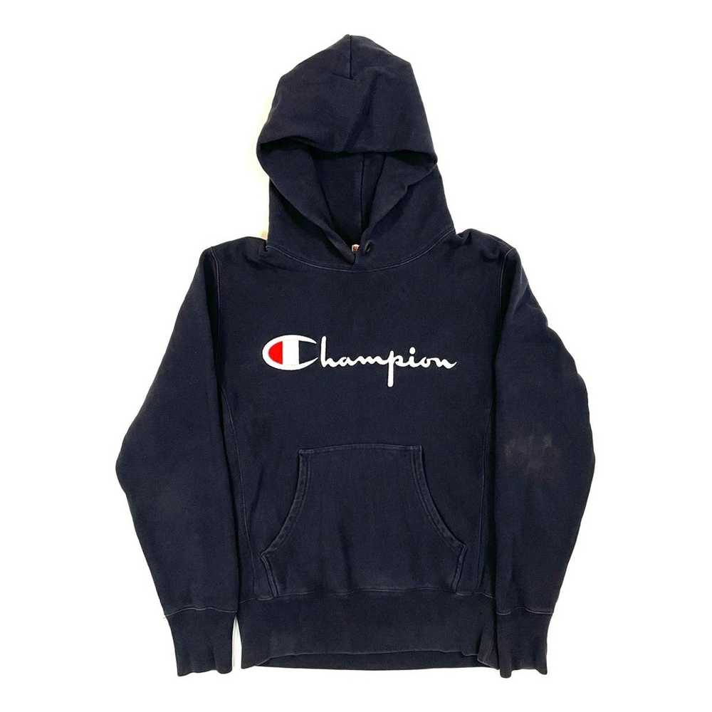 Champion Champion Reverse Weave navy hoodie sport… - image 1