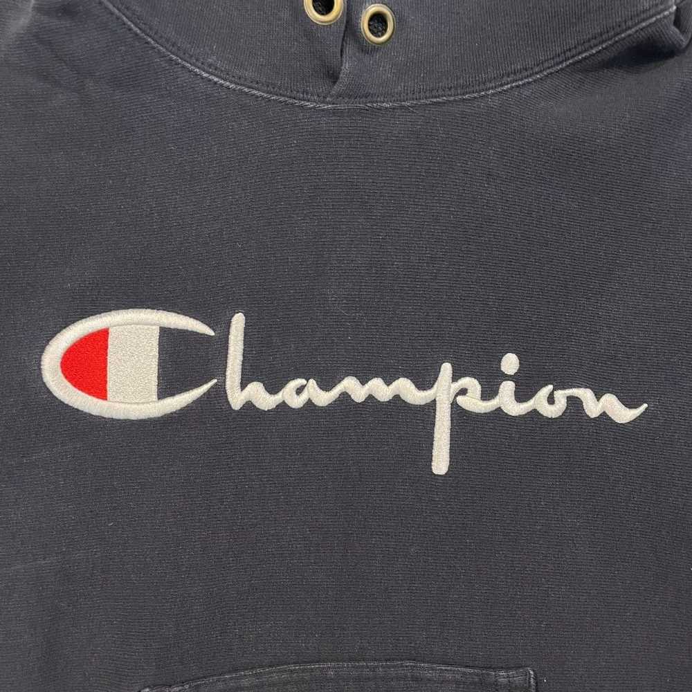 Champion Champion Reverse Weave navy hoodie sport… - image 3