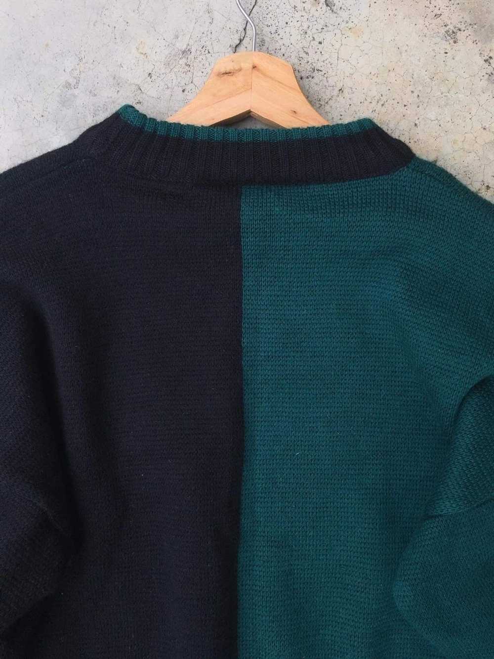 Coloured Cable Knit Sweater × Japanese Brand × Ot… - image 12