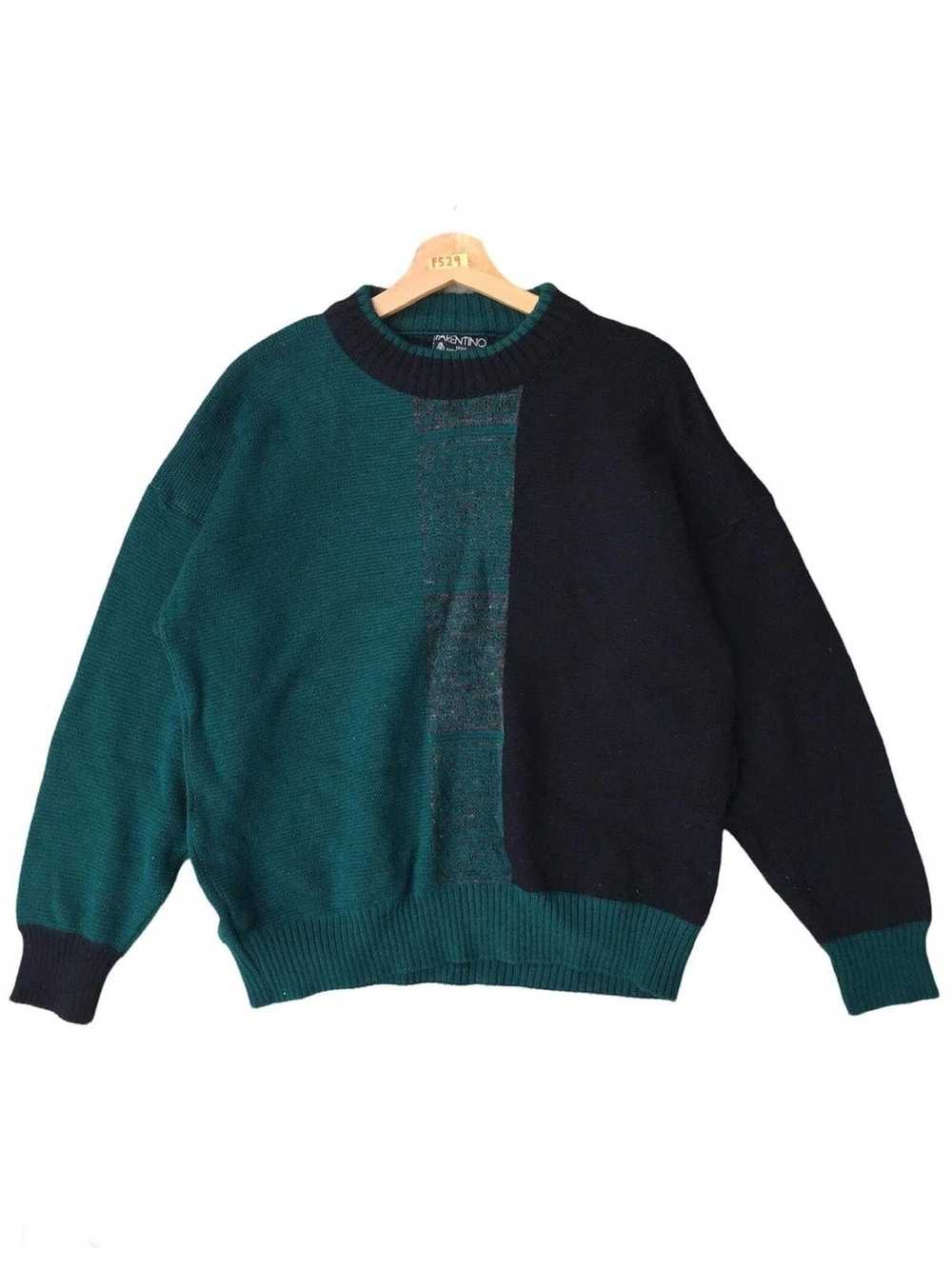 Coloured Cable Knit Sweater × Japanese Brand × Ot… - image 3