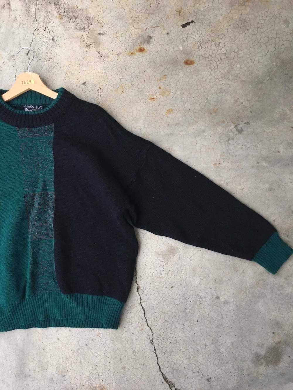Coloured Cable Knit Sweater × Japanese Brand × Ot… - image 4