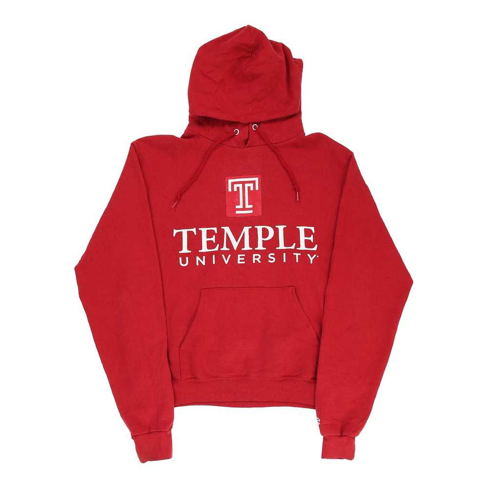 Vintage Temple University Champion Hoodie - Small… - image 1
