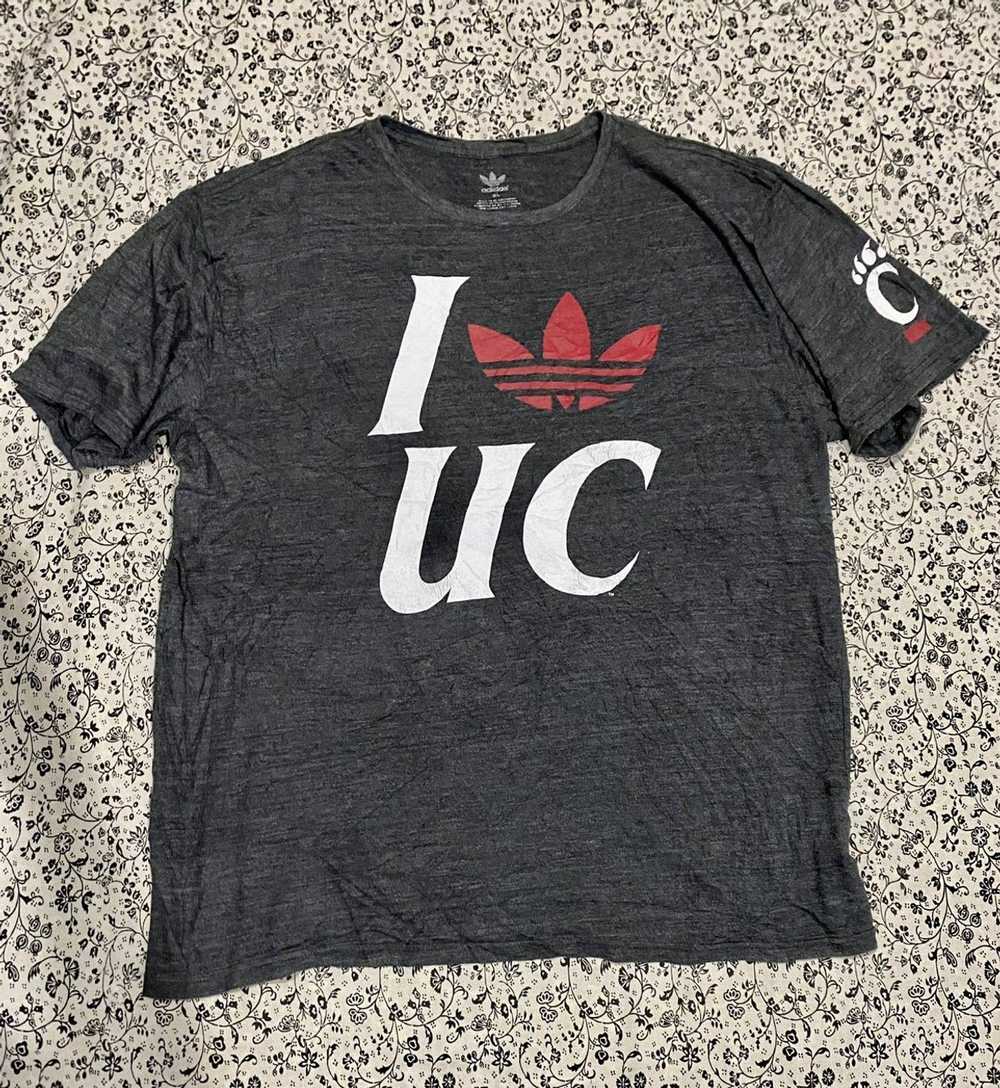 Adidas × Vintage vtg adidas university cincinnati… - image 1