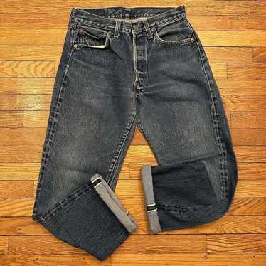 70s 80s levis 501 redline selvedge - Gem