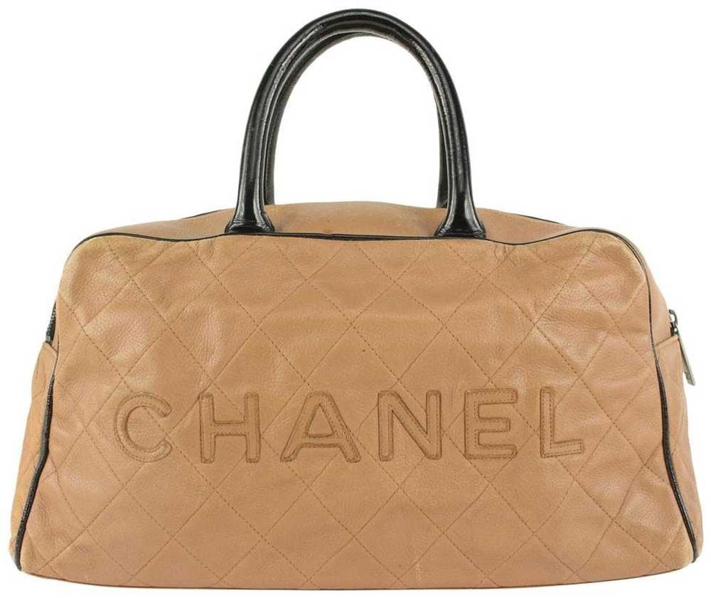 Chanel Chanel Black x Blush Pink Caviar Leather B… - image 12