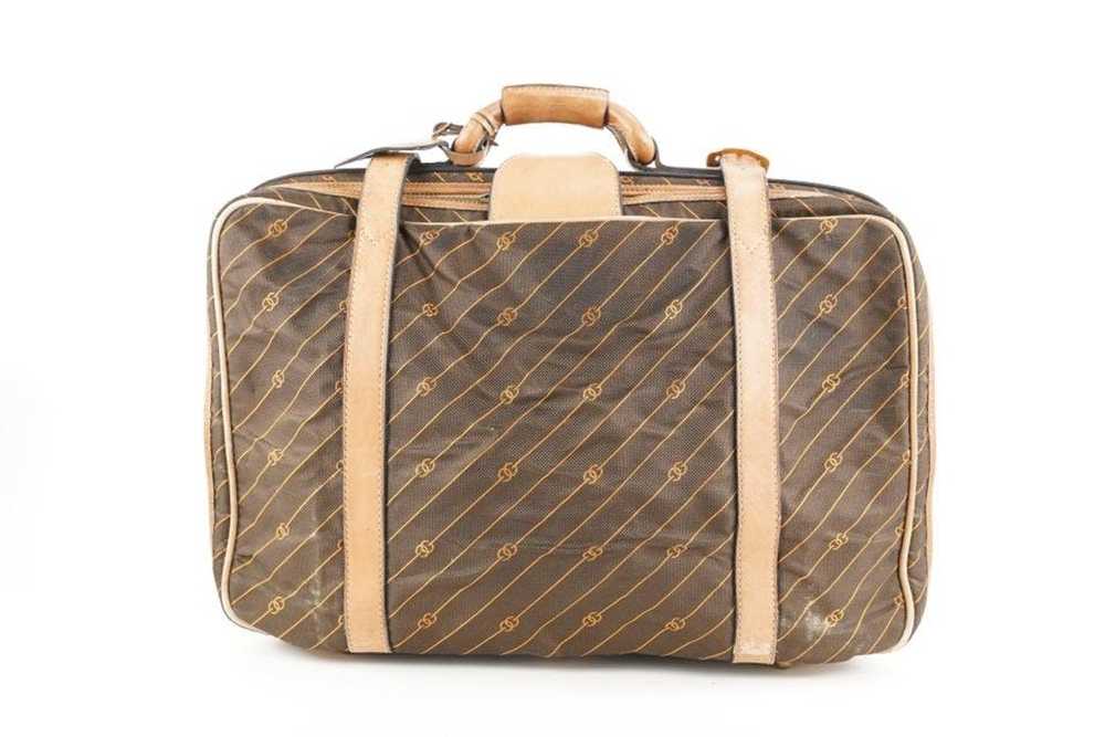 Gucci Gucci Monogram GG Stripe Luggage Suitcase 2… - image 1