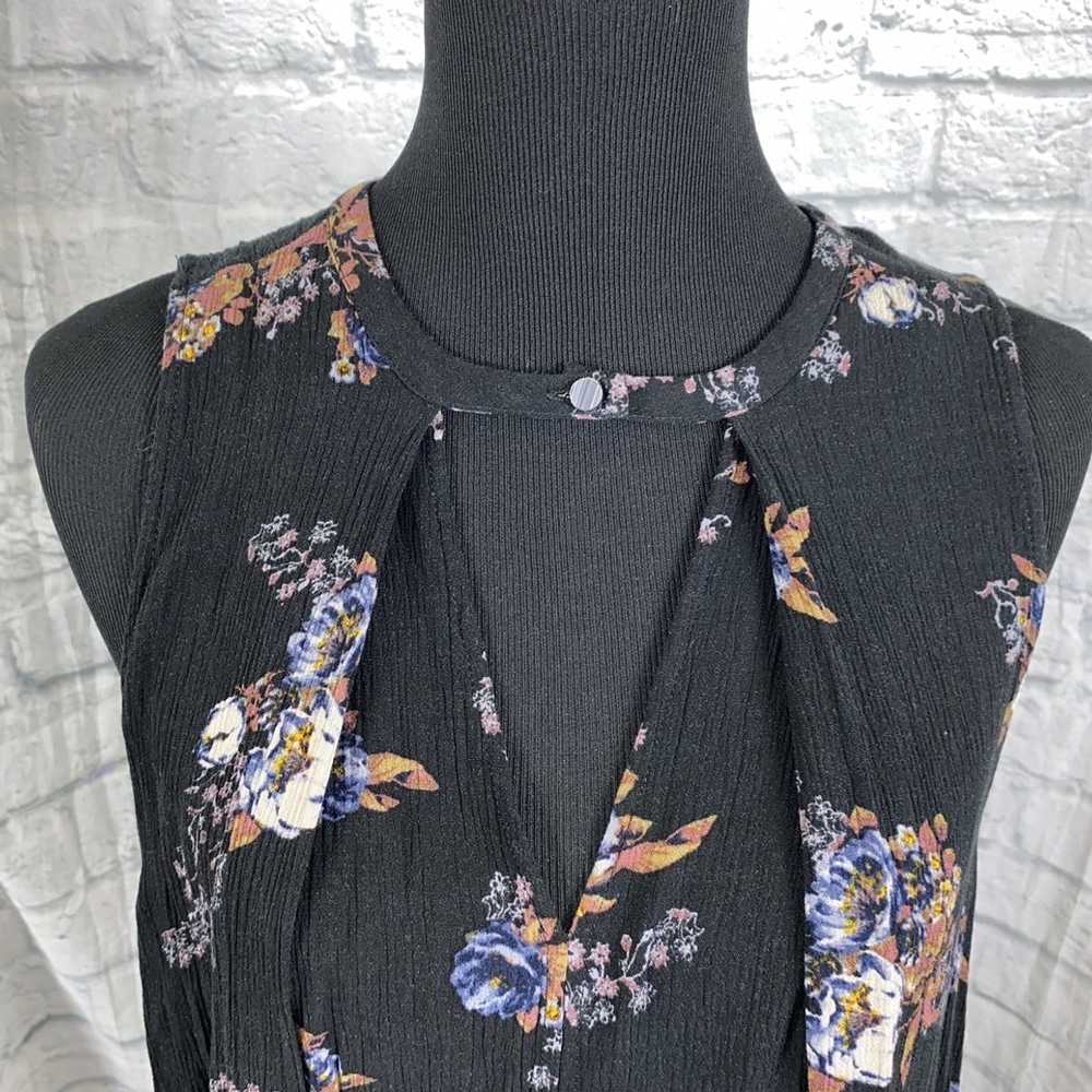 Free People Free people floral print sleeveless s… - image 2