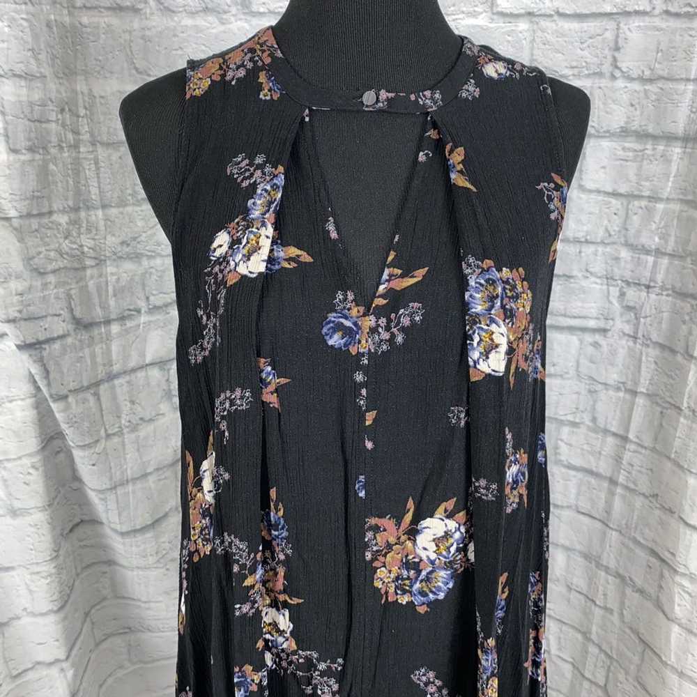 Free People Free people floral print sleeveless s… - image 3