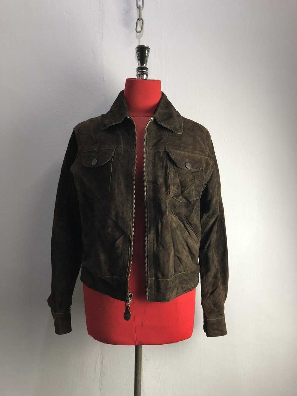 Chevignon × Leather Jacket × Vintage Vintage Chev… - image 1