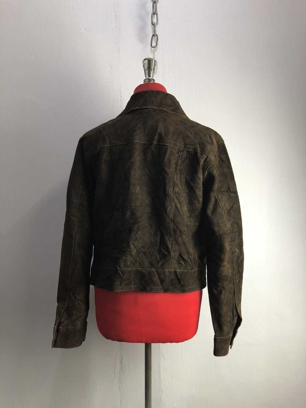 Chevignon × Leather Jacket × Vintage Vintage Chev… - image 2