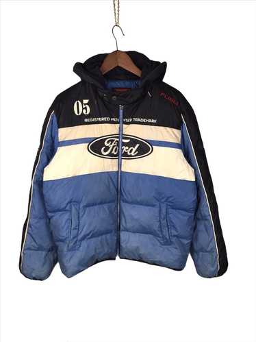 Ford Racing × Fubu × Vintage Fubu Hooded Puffer Ja