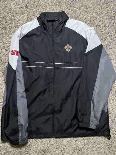 Vintage New Orleans Saints puffer Jacket Youth Medium 10/12 Logo Athletic  Nfl