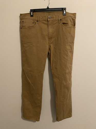 Levi's Beige Slim Fit Levi 502s