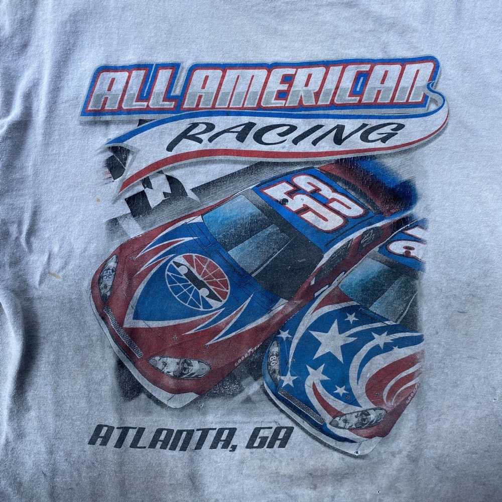 NASCAR × Streetwear × Tee Shirt Vintage Atlanta M… - image 2