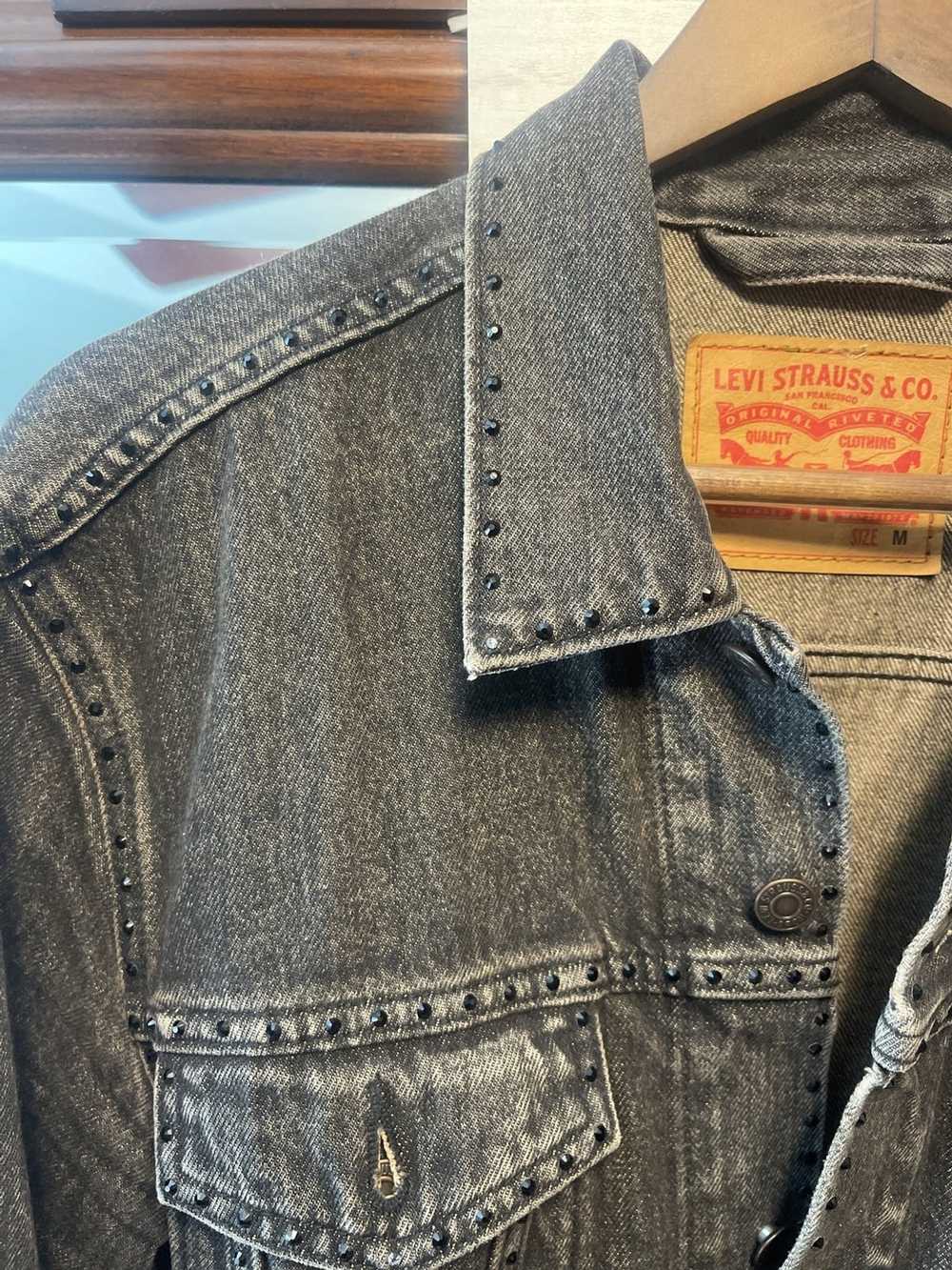 Custom denim jacket levis - Gem