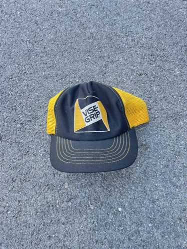 Vintage Vintage made in USA vise grip trucker hat